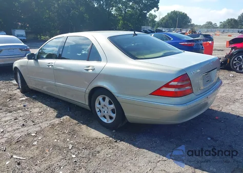 2000 Mercedes-Benz S 500 из США, поврежденный, VIN WDBNG75J9YA114756